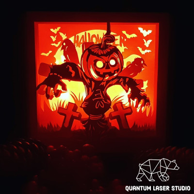 Shadowbox - Pumpkin